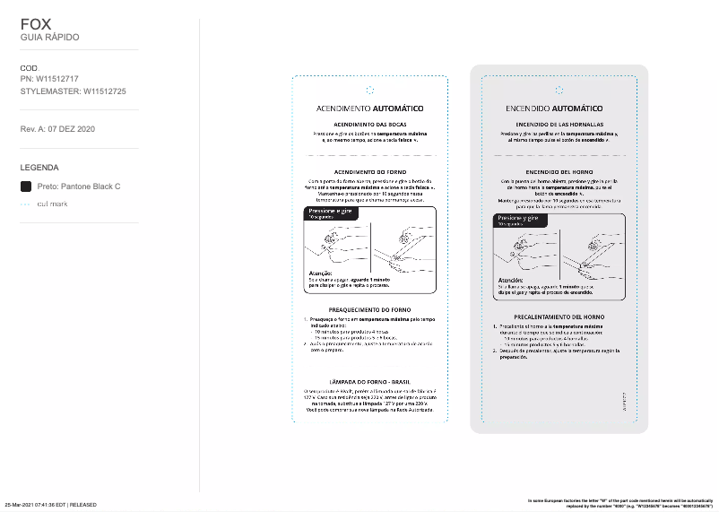 Page 1 of the manual User Manual Brastemp BYO4EBR