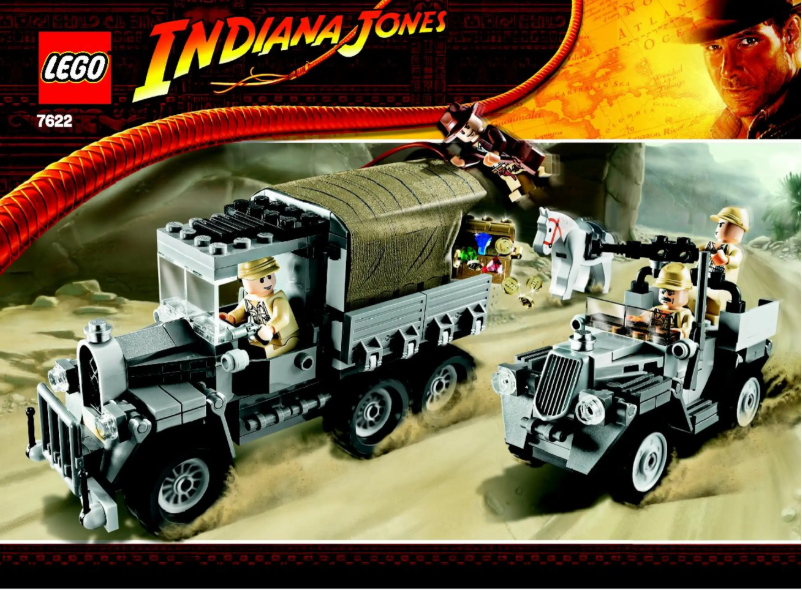 Page 1 of the manual User Manual Lego Race for the Stolen Treasure