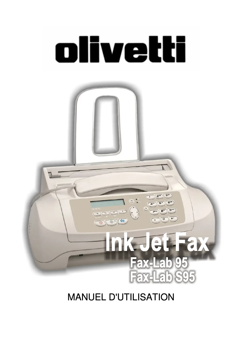 First page image of the manual for Fax-Lab 95