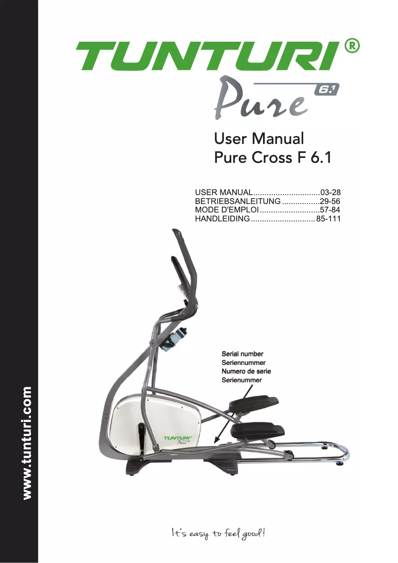 First page image of the manual for Pure F 6.1