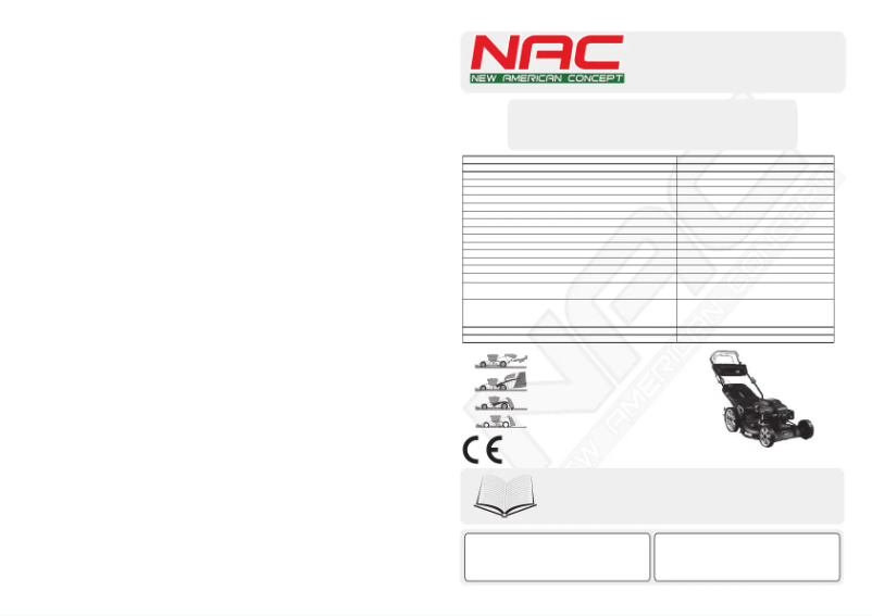 First page image of the manual for LS56-196-HSFD-G