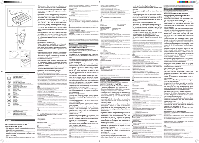 Image de la première page du manuel de l'appareil CT8625