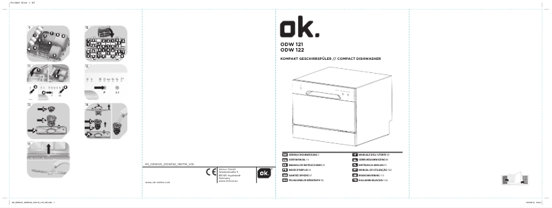 First page image of the manual for ODW 122