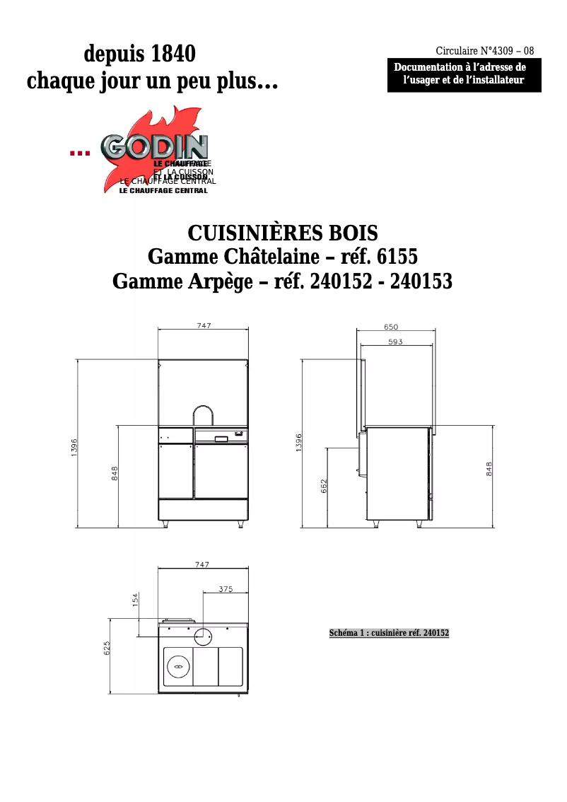 First page image of the manual for Arpege