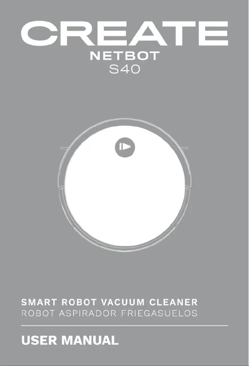 First page image of the manual for NETBOT S40