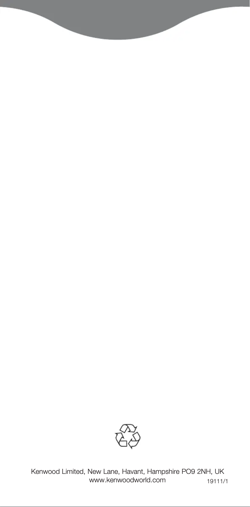 First page image of the manual for kMix AX642