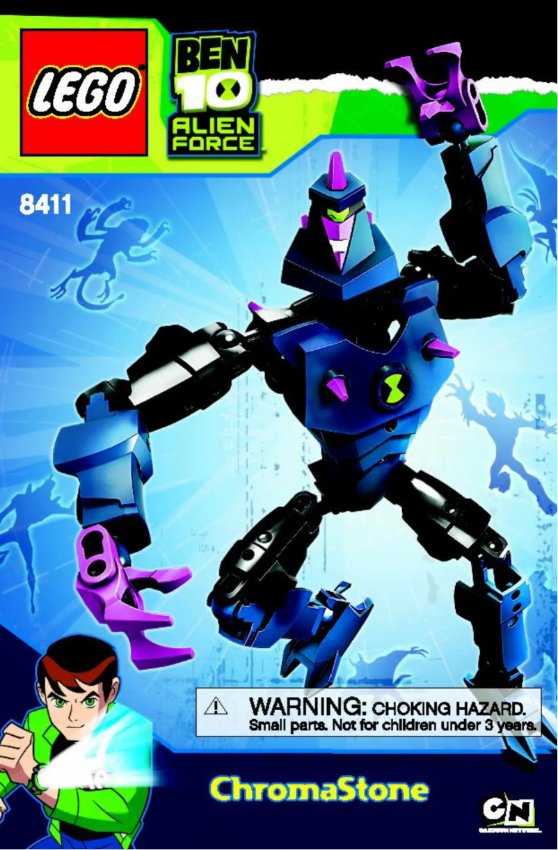 First page image of the manual for Ben 10 8411