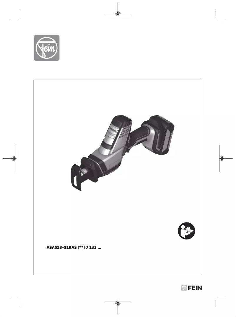 First page image of the manual for ASAS 18-21 K AS