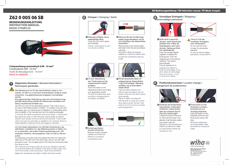 First page image of the manual for 41246