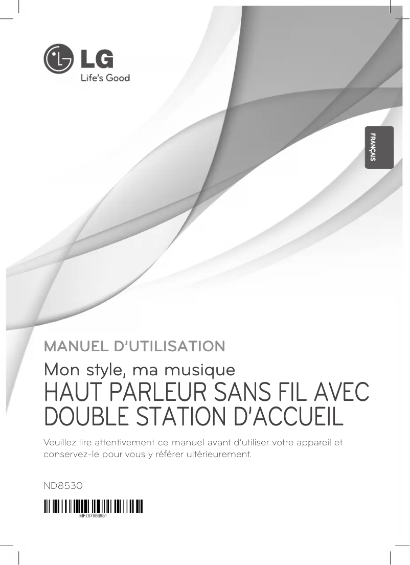 First page image of the manual for ND8530