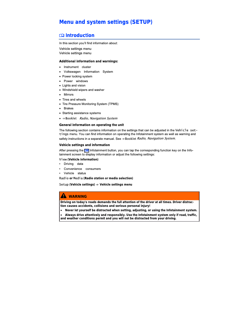 Page 1 of the manual Installation Guide Volkswagen Golf SportWagen (2015)
