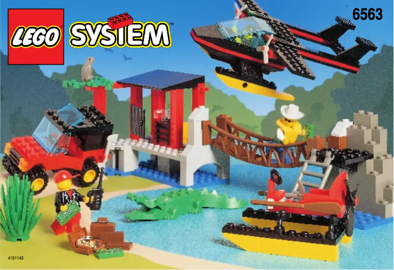 Page 1 of the manual User Manual Lego SWAMP OUT POST