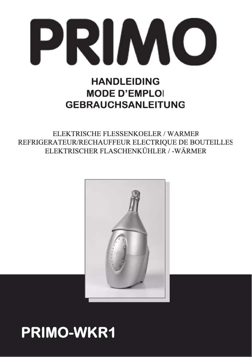 First page image of the manual for WKR1