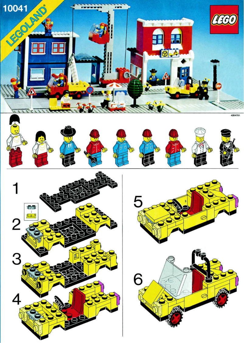 Page 1 of the manual User Manual Lego Main Street
