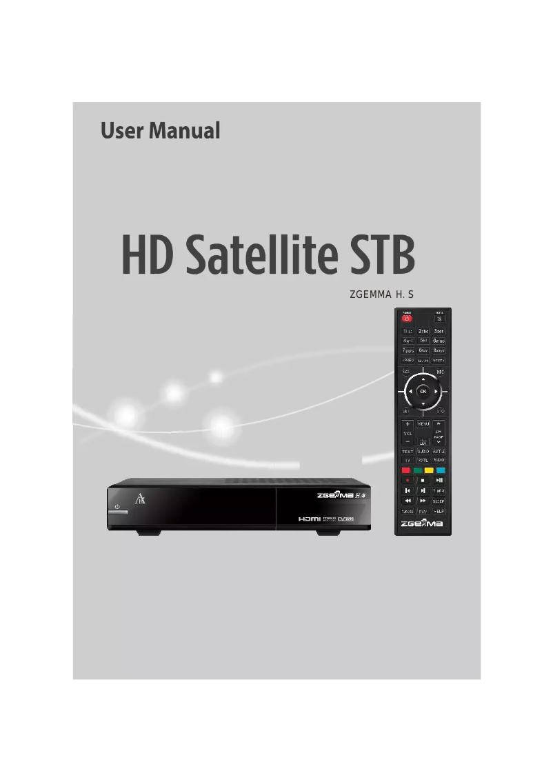 First page image of the manual for H.S