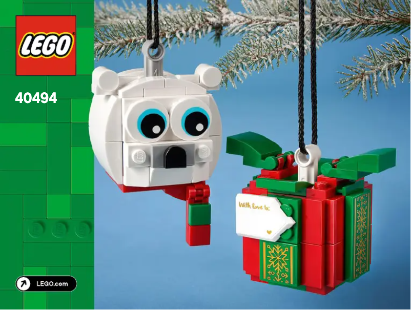 Page 1 of the manual User Manual Lego Creator 40494