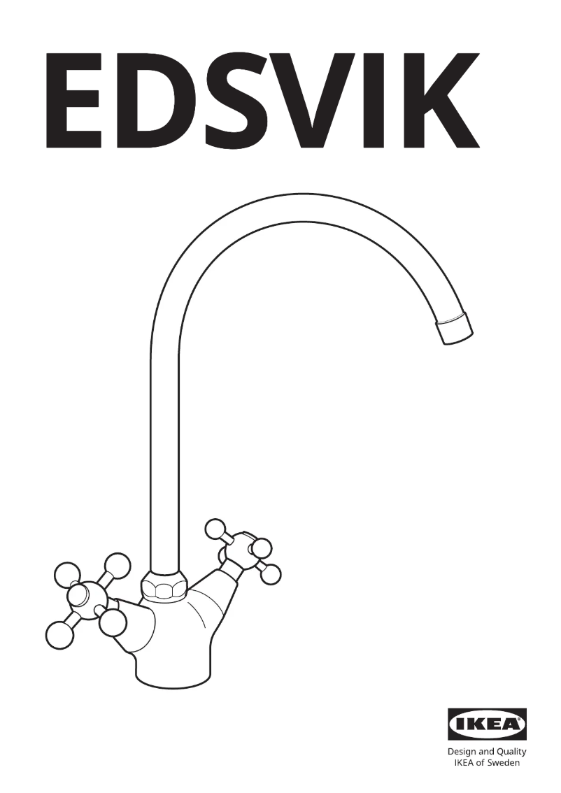 First page image of the manual for EDSVIK 604.942.25