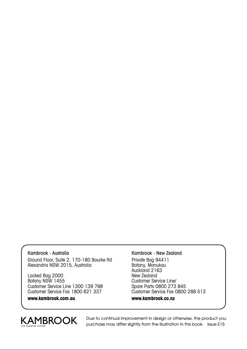 First page image of the manual for KTA265