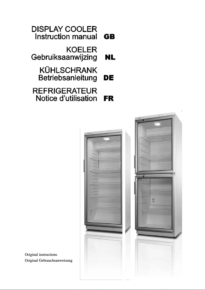 First page image of the manual for CD290.1004A+
