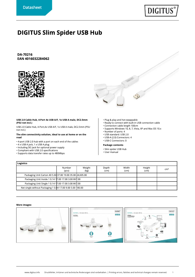 First page image of the manual for DA-70216