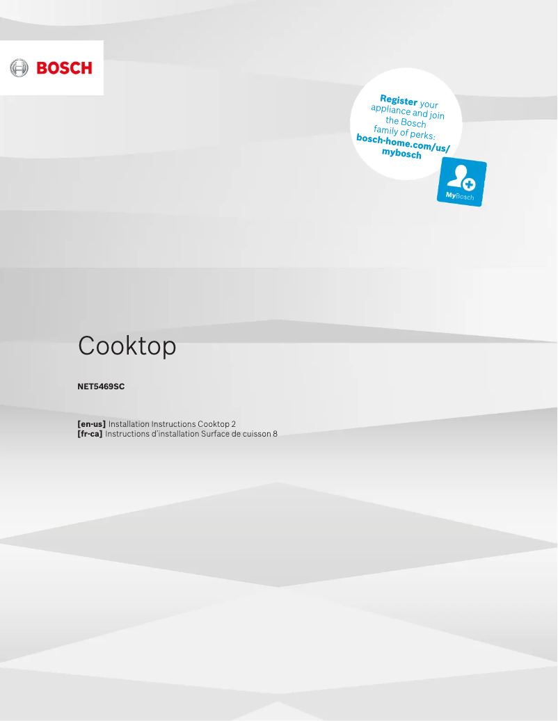 First page image of the manual for NET5469SC