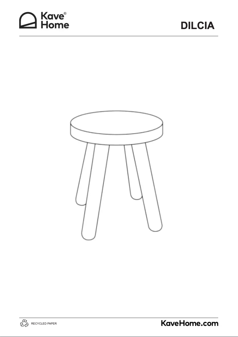 First page image of the manual for Dilcia