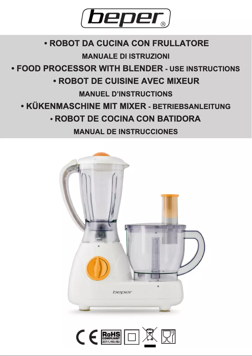 Page 1 of the manual User Manual Beper 90316