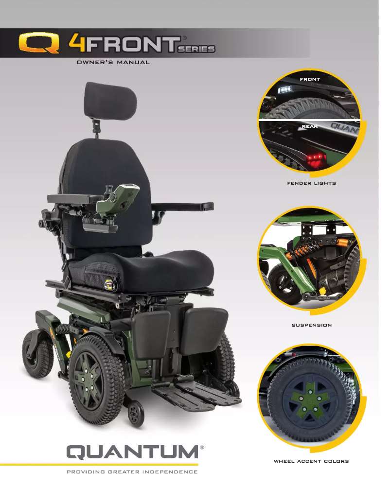 First page image of the manual for 4Front 2