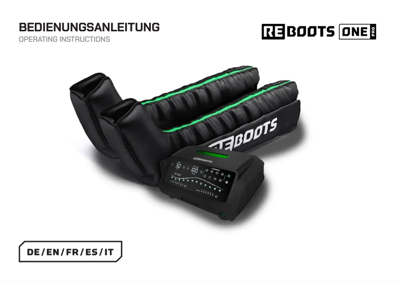 First page image of the manual for One Pro