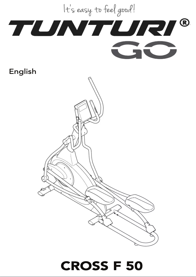 First page image of the manual for Go F 50