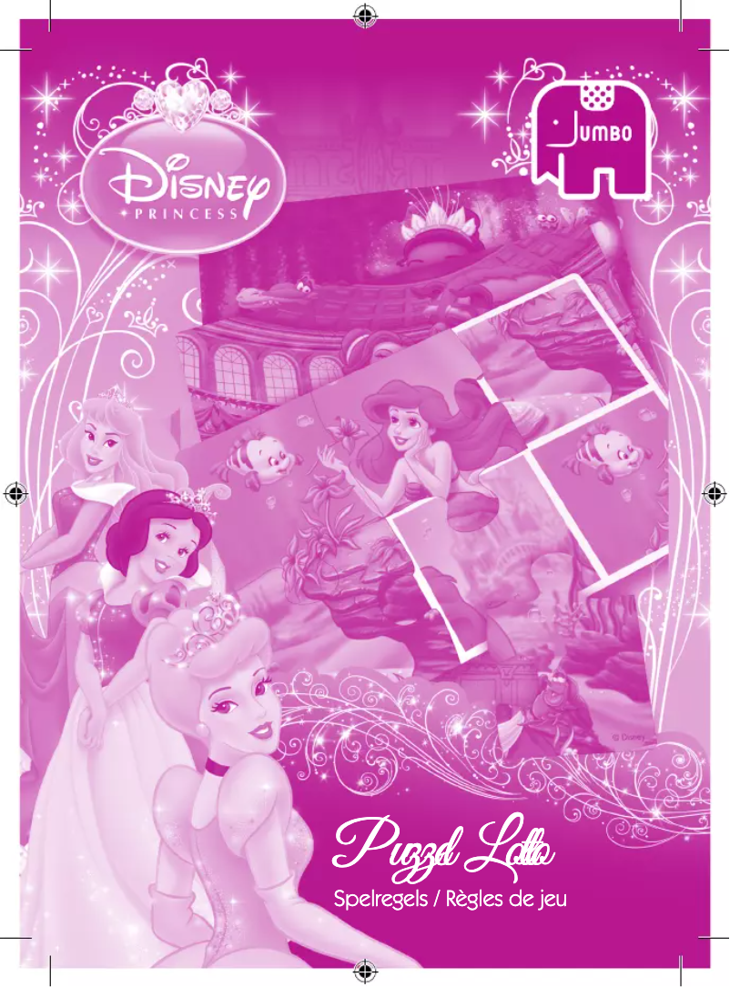 First page image of the manual for Disney Princess Puzzel Lotto