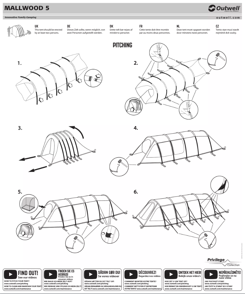 First page image of the manual for Mallwood 5