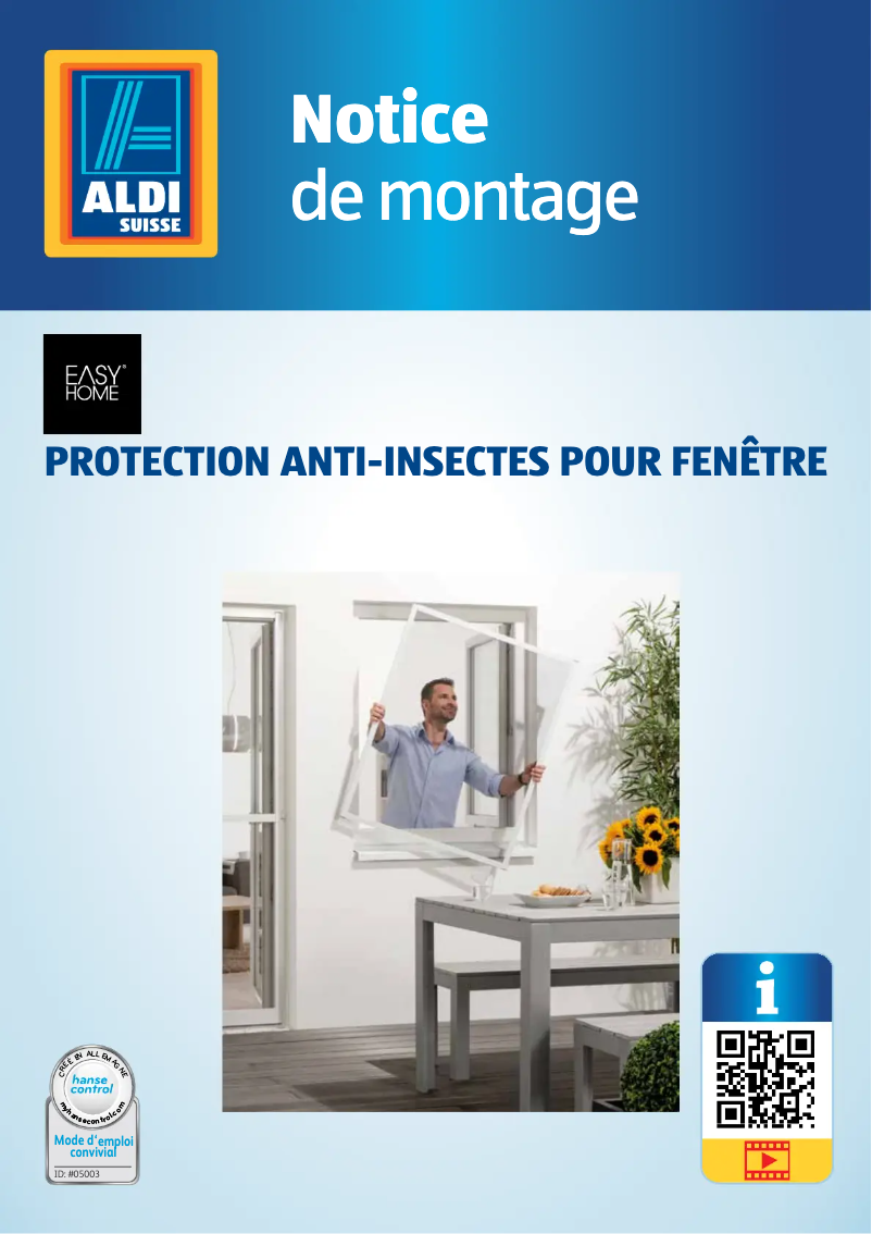 Page 1 of the manual User Manual Easy Home Slim 48682