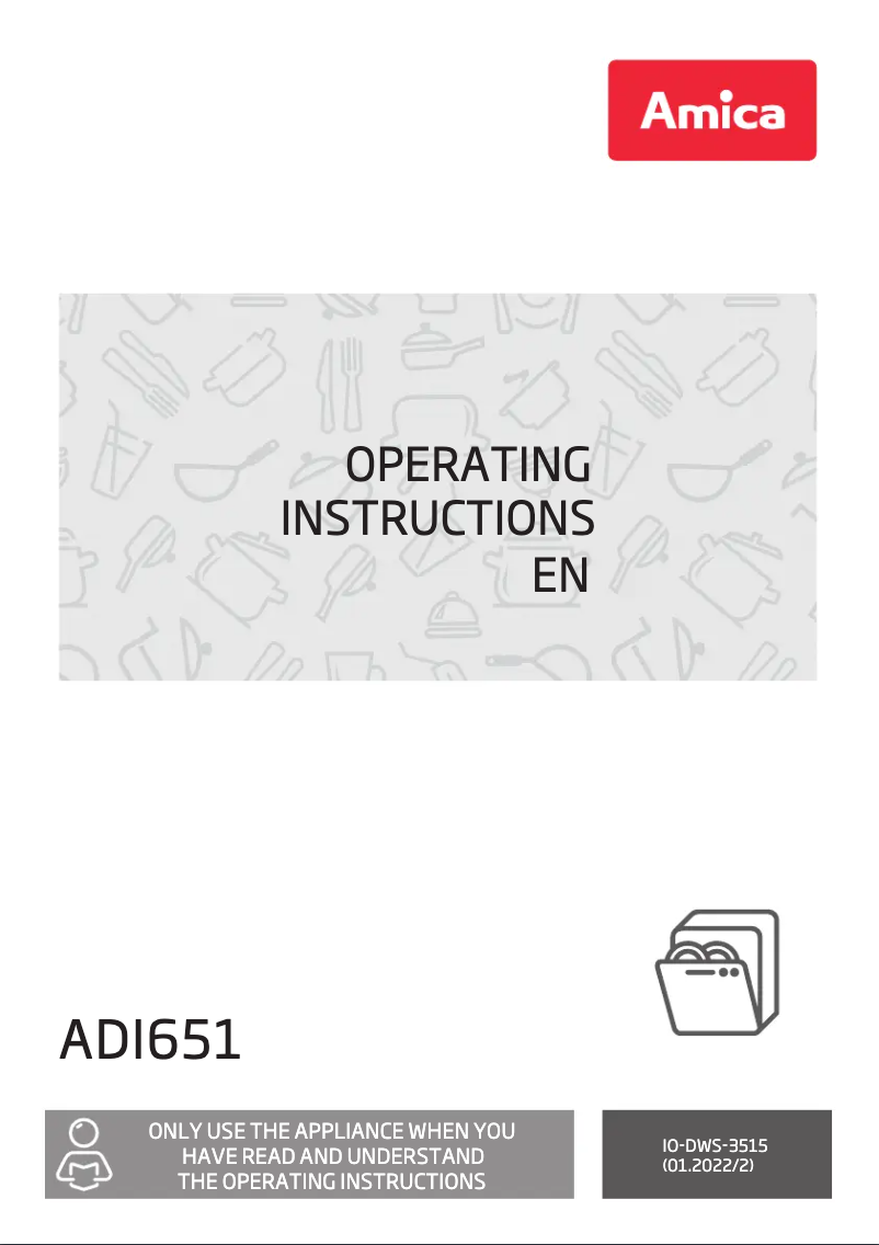First page image of the manual for ADI651