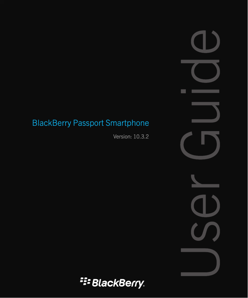 Page 1 de la notice Manuel utilisateur BlackBerry Passport SQW100
