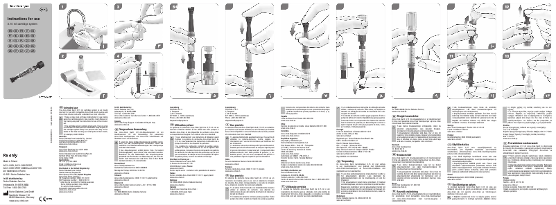 Page 1 of the manual User Manual Accu-Chek Spirit
