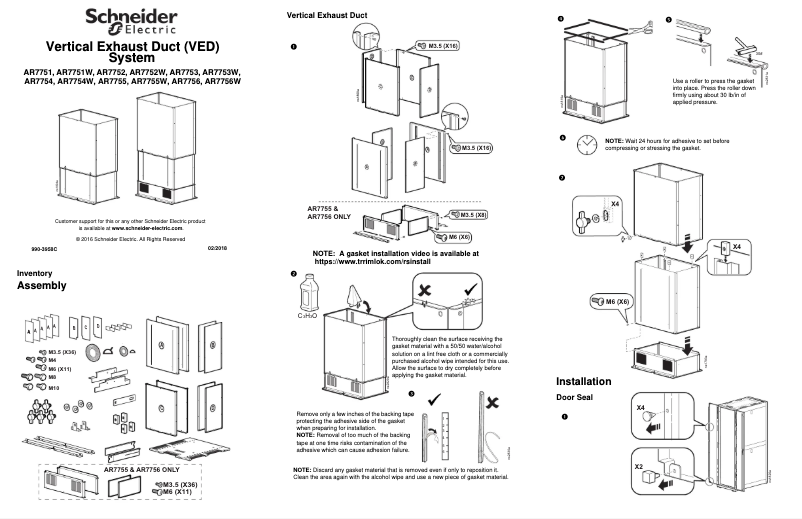 First page image of the manual for AR7752W