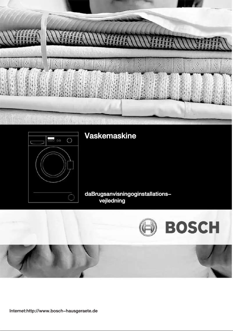 Page 1 of the manual User Manual Bosch WAA 24260SK