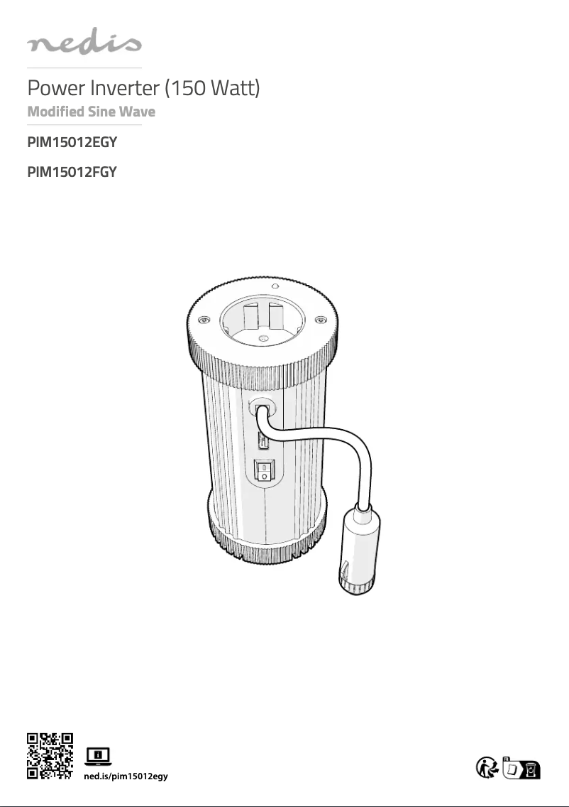 First page image of the manual for PIM15012FGY