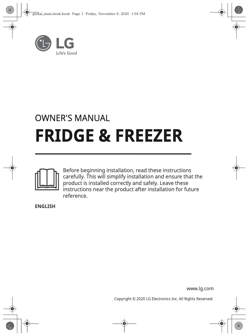 First page image of the manual for GB37SPP