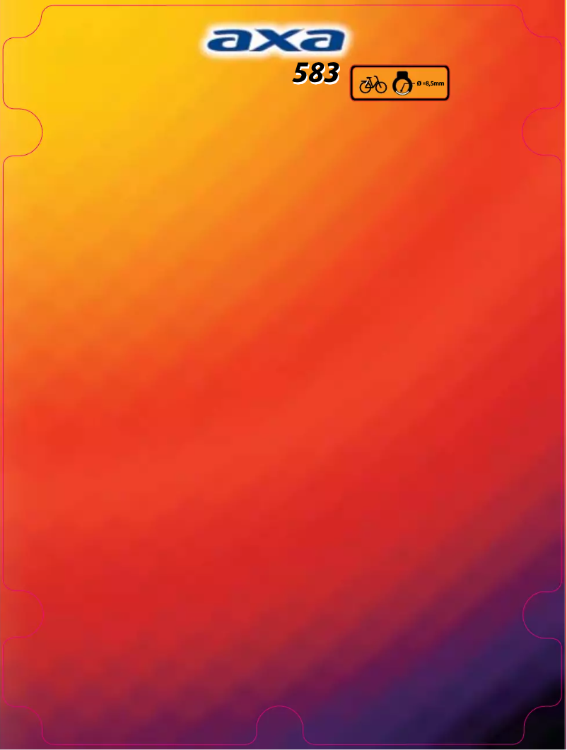 Page 1 of the manual User Manual AXA 583