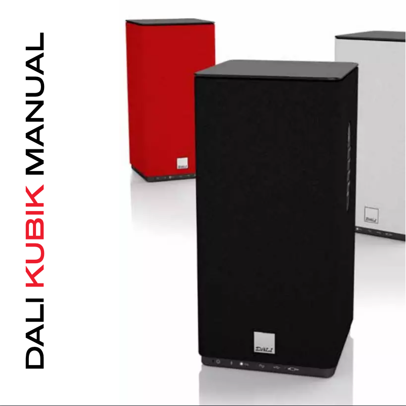 First page image of the manual for Kubik