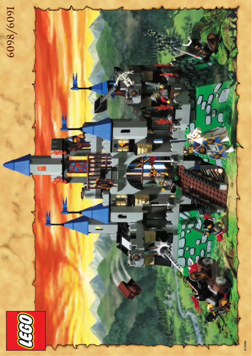 Page 1 of the manual User Manual Lego Castle 6091