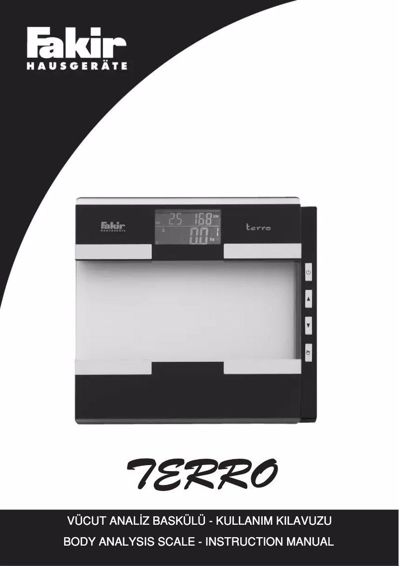 First page image of the manual for TERRO