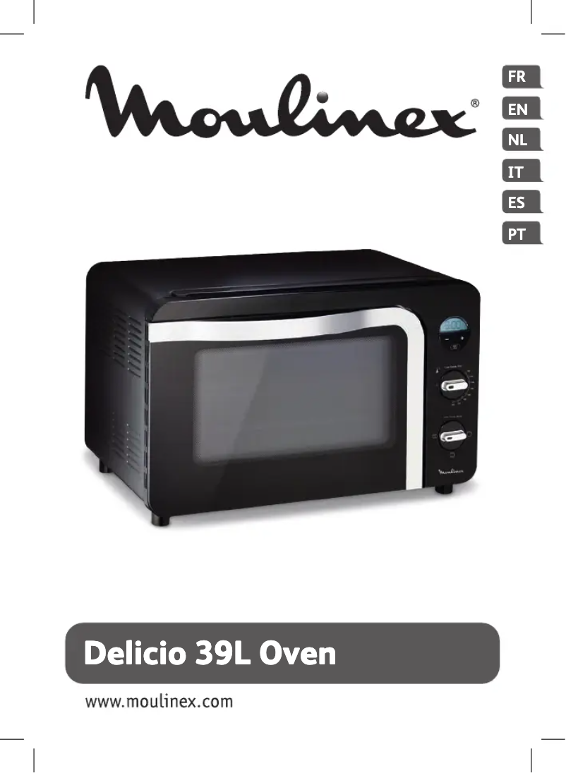 Page 1 of the manual User Manual Moulinex Delicio OX283810