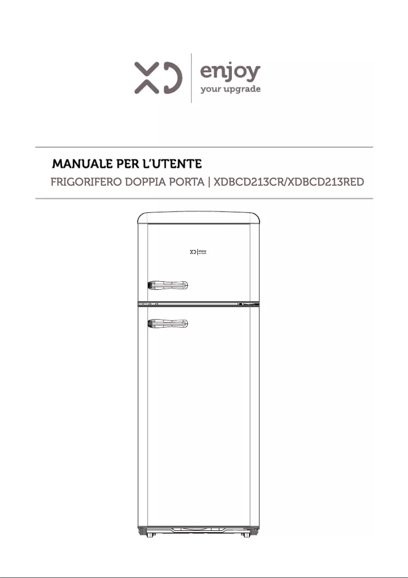 Page 1 of the manual User Manual XD BCD213CR