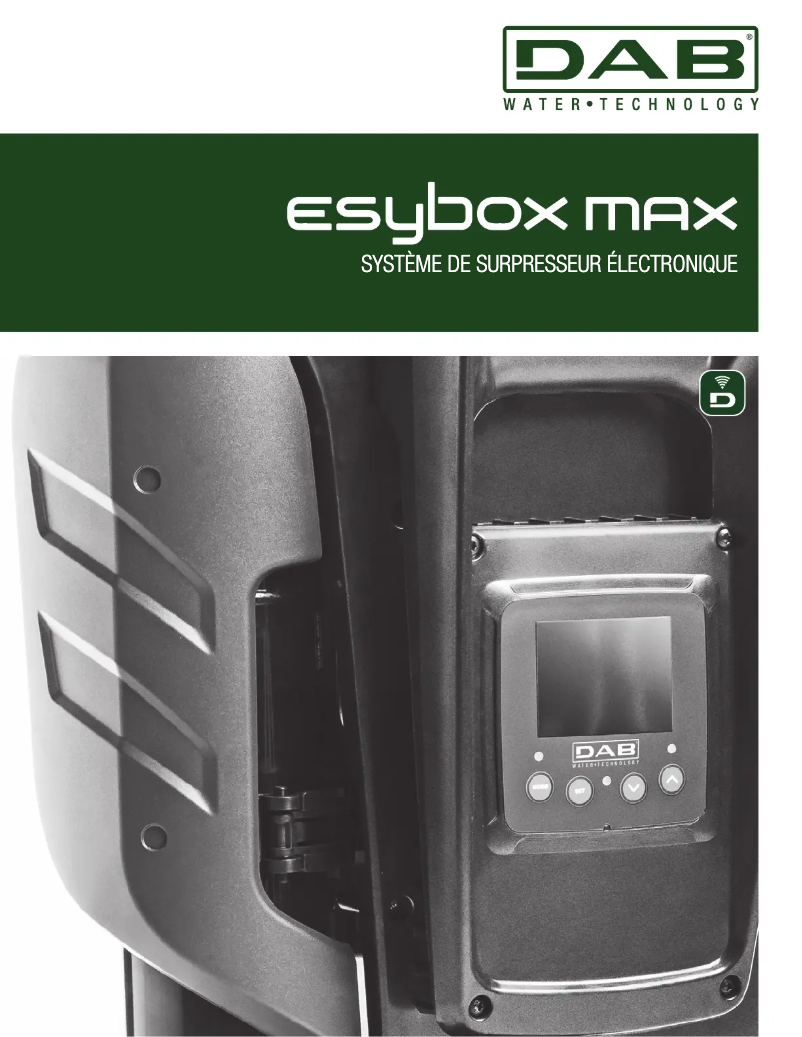 First page image of the manual for ESYBOX MAX