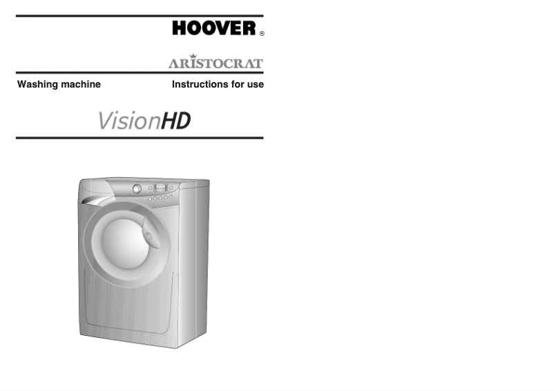 First page image of the manual for VHD 146A/1