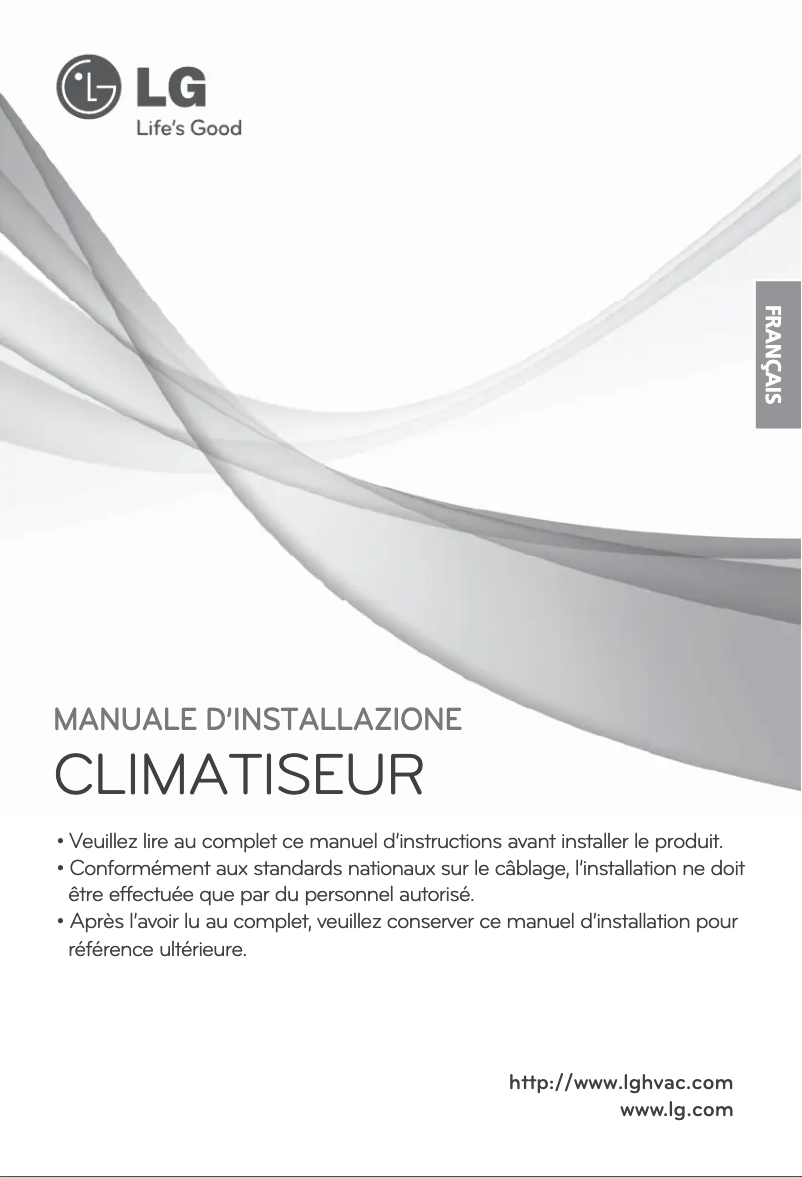 Page 1 of the manual User Manual LG ARUN115DT2