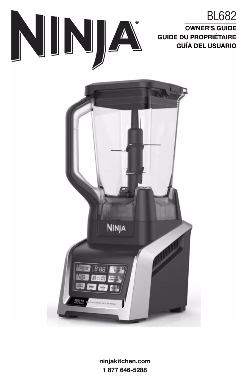 Image de la première page du manuel de l'appareil BL 682 EU2 Auto-IQ